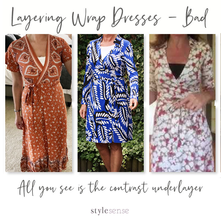 THE MODERN WAY TO LAYER WRAP DRESSES
